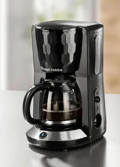 Best RUSSELL HOBBS Frühstücksserie Honeycomb aus Hochglanz-Kunststoff SCHWARZ