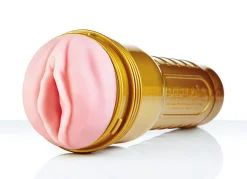 Discount BADER Samtweich genoppter Masturbator GOLD/PINK