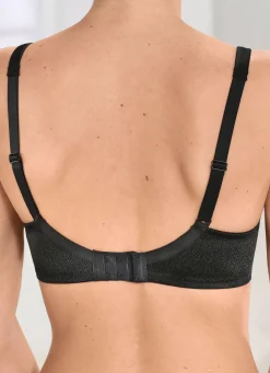 Outlet BADER Sassa Bügel-BH mit elastischer Spitze SCHWARZ