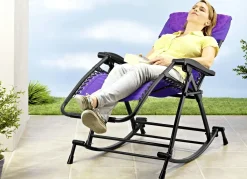 Online BADER Schaukelstuhl 2in1 LILA
