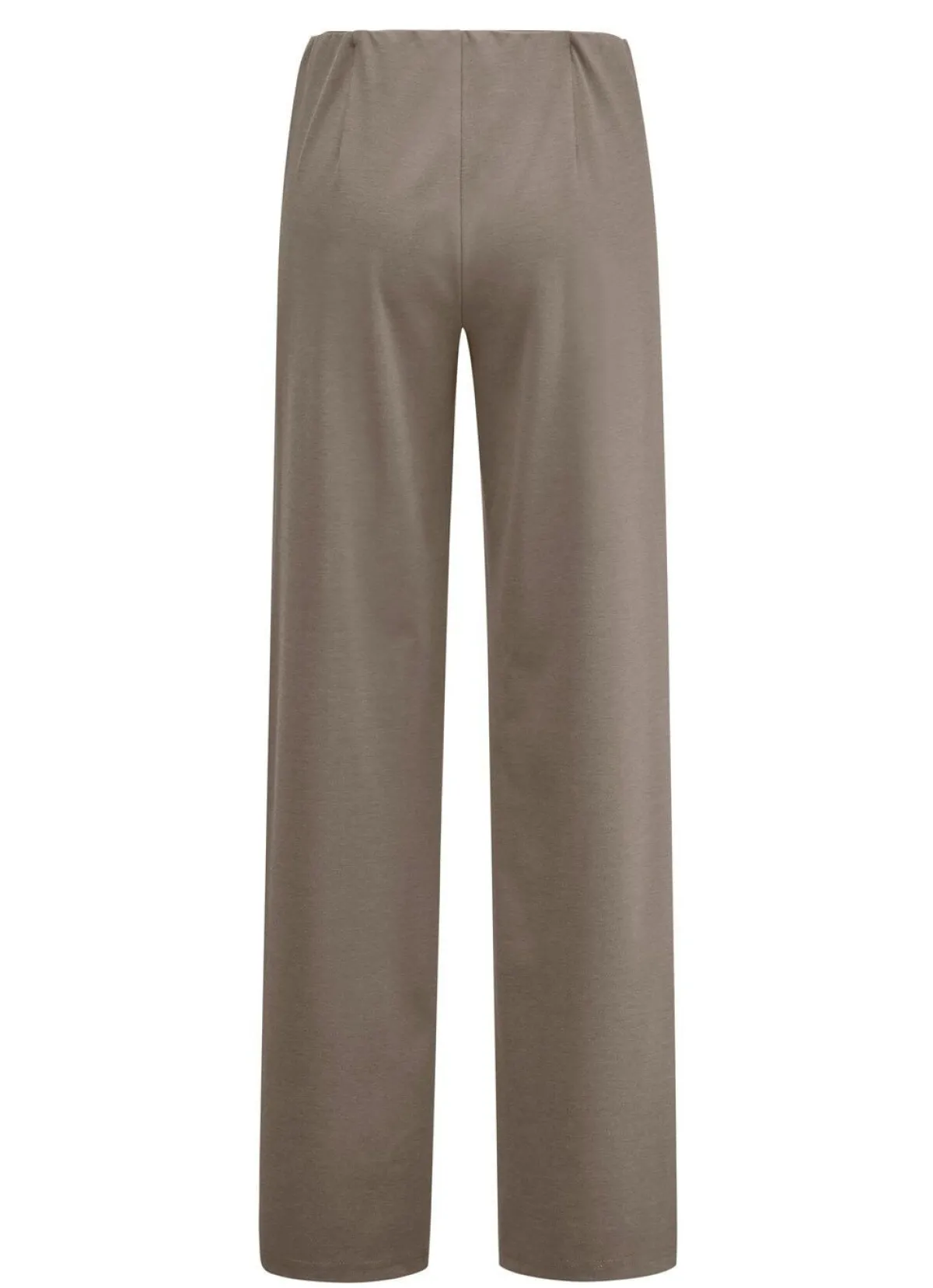 Hot KLAUS MODELLE MADE IN GERMANY Schicke Hose in bequemer Weite TAUPE MELIERT