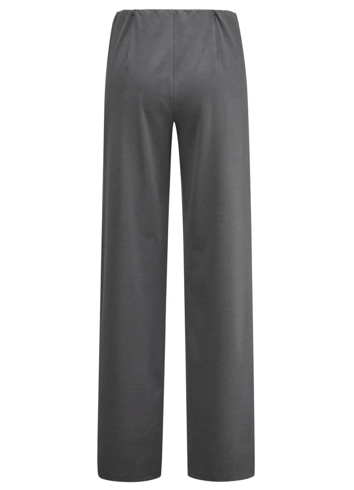KLAUS MODELLE MADE IN GERMANY Schicke Hose in bequemer Weite ANTHRAZIT MELIERT