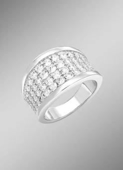 Best BADER Schicker Damenring mit Zirkonia