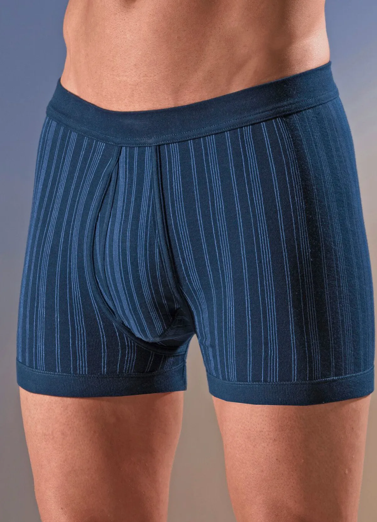 Best SCHIESSER Zweierpack Unterhosen mit Streifendessin DUNKELBLAU