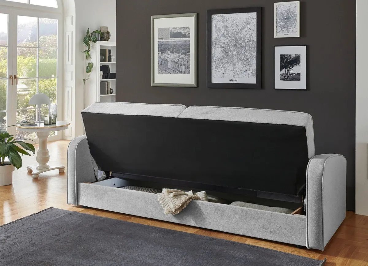 Best BADER Schlafsofa GRAU