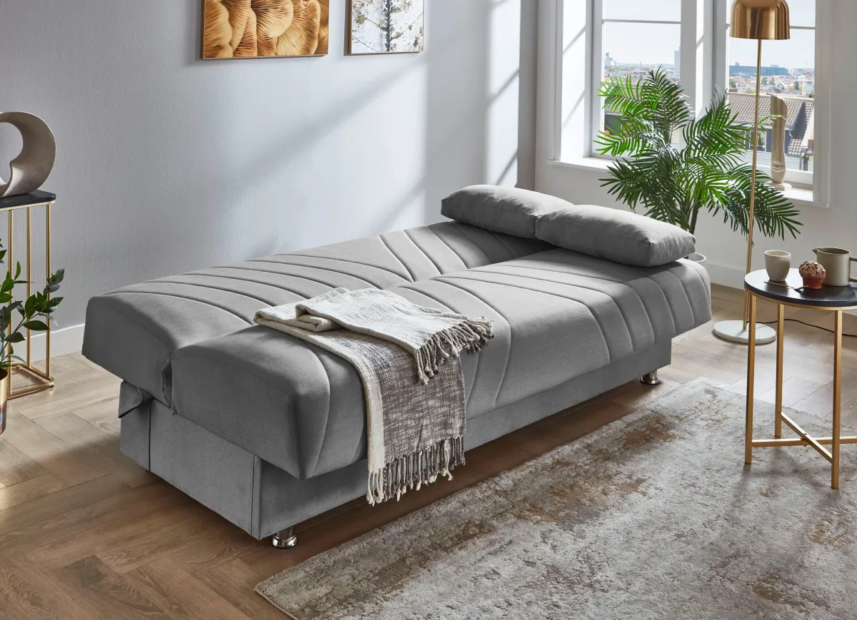 Hot BADER Schlafsofa grau