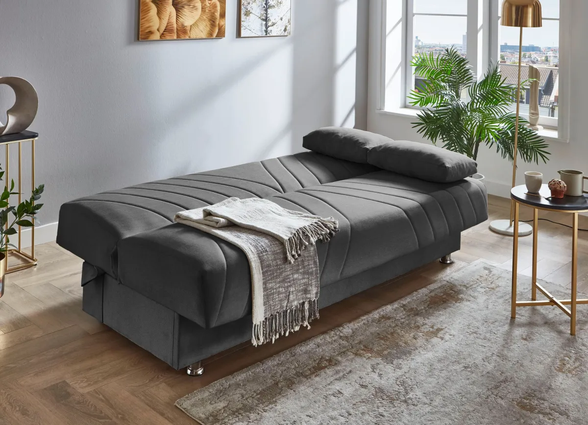 Clearance BADER Schlafsofa anthrazit