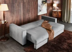 Hot BADER Schlafsofa mit bequemer Schaumstoffpolsterung GRAU