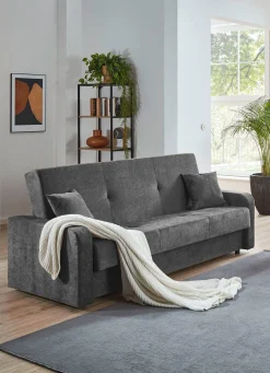 Online BADER Schlafsofa mit Bettkasten ANTHRAZIT
