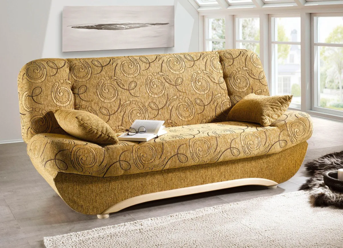 Best BADER Schlafsofa mit komfortabler Polsterung GOLD