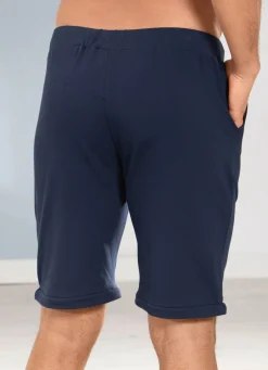 Outlet BADER Schlaf-und Freizeithose mit verschiedenen Tragevarianten MARINE