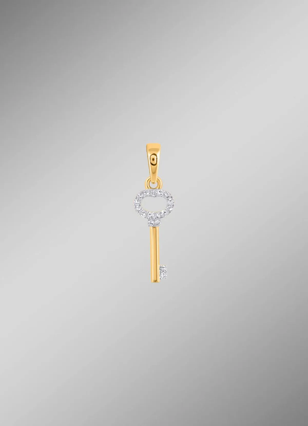 Sale BADER Schlüssel-Anhänger mit 14 Diamanten