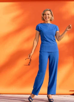 Hot laurakent Schlupfhose mit Eingriffstaschen ROYALBLAU