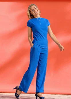Hot laurakent Schlupfhose mit Eingriffstaschen ROYALBLAU