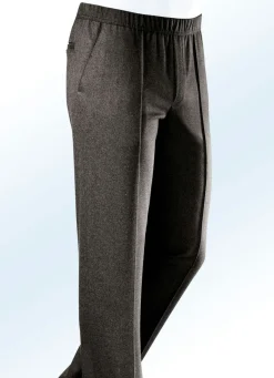 Discount KLAUS MODELLE MADE IN GERMANY Schlupfhose von "Klaus Modelle" mit Gummibund in 5 Farben DUNKELBRAUN