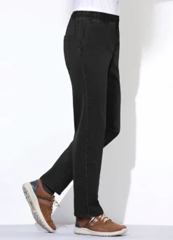 New BADER Schlupfjeans in 3 Farben SCHWARZ