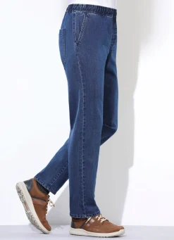 Best BADER Schlupfjeans in 3 Farben JEANSBLAU