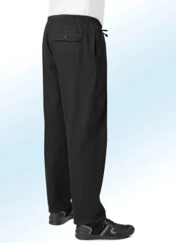 Outlet BADER Schlupfjeans mit Gummibund und Kordelzug in 4 Farben SCHWARZ