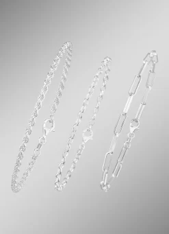 Best BADER Schmuckset, 3-teilig, aus drei Armbändern