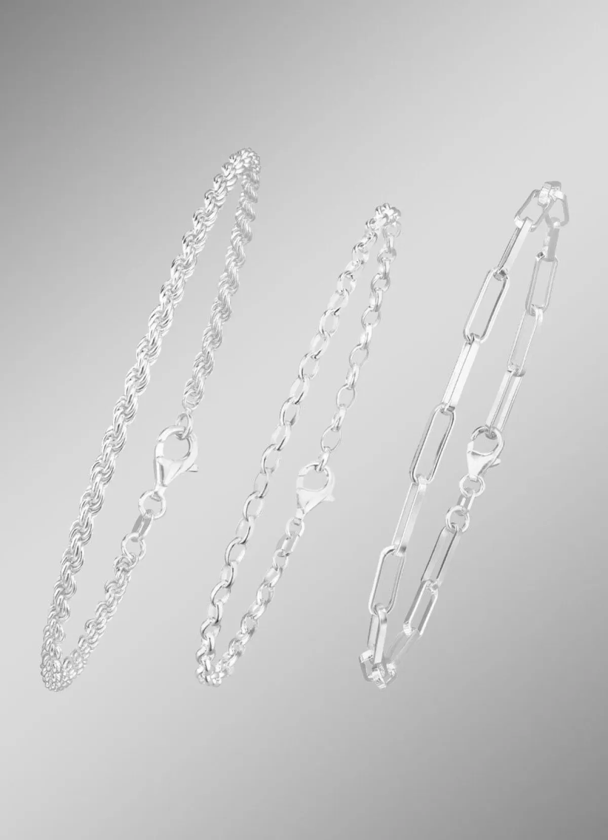 Best BADER Schmuckset, 3-teilig, aus drei Armbändern