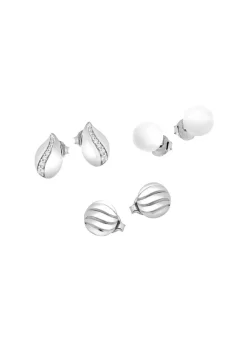 New BADER Schmuckset, 3-teilig, aus drei Paar Ohrsteckern
