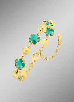 BADER Schmuckset, 3-teilig, im Blumendesign