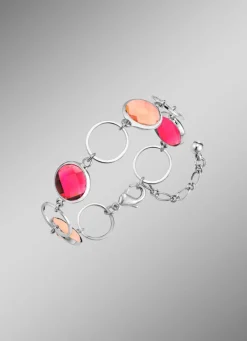 Discount BADER Schmuckset, 3-teilig, mit Kristallsteinen