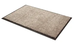 Hot BADER Schmutzfangmatte mit rutschfester Rückseite BEIGE