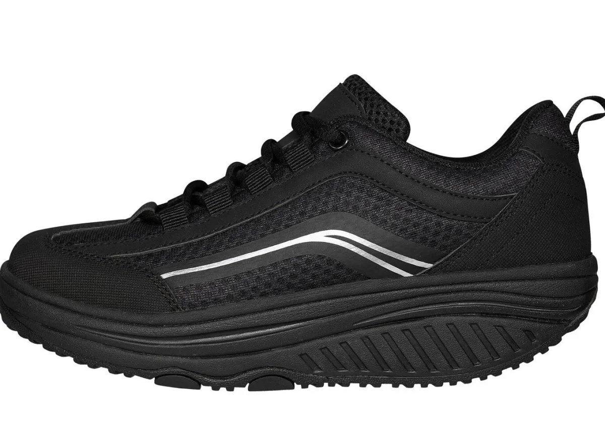 Outlet BADER Schnürschuh Aerosoft Walker SCHWARZ