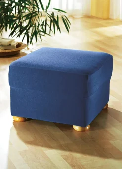 Hot BADER Schützende Stretchbezüge für Sessel und Sofa BLAU