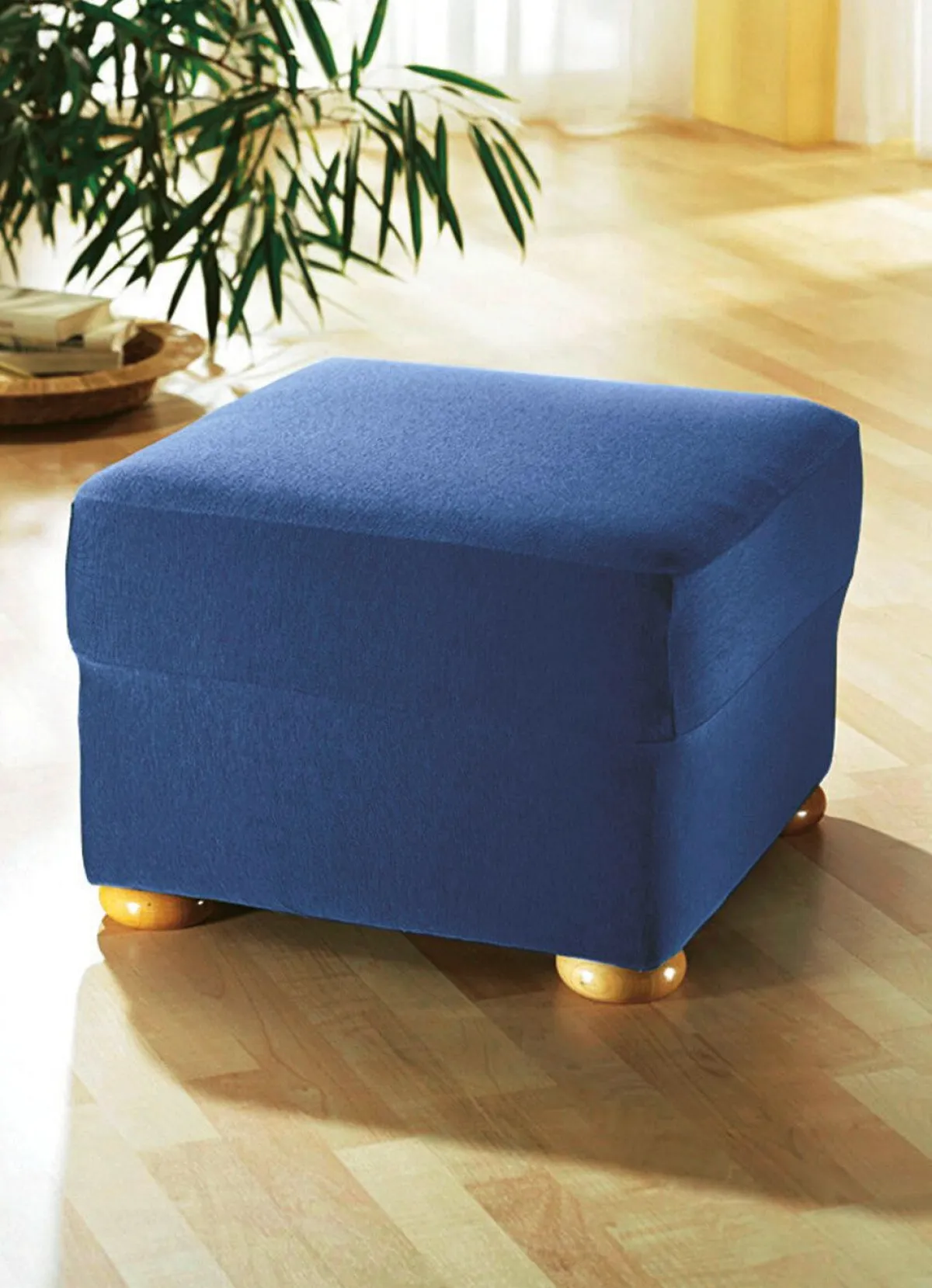 Hot BADER Schützende Stretchbezüge für Sessel und Sofa BLAU
