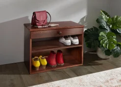 Online BADER Schuhregal mit Schublade NUSSBAUM