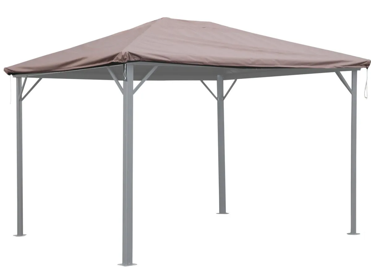 Sale BADER Schutzhaube als Winterabdeckung für Hardtop-Pavillon BEIGE-GRAU