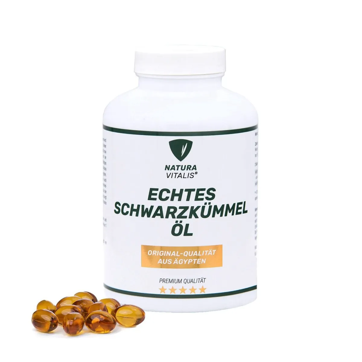 Hot BADER Schwarzkümmelöl-Kapseln WEISS