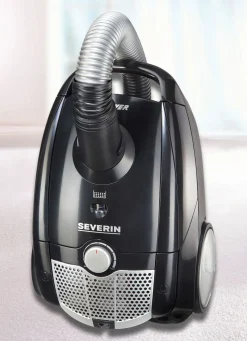 Best SEVERIN BC7030 Bodenstaubsauger: Kraftvoll, leise und kompakt SCHWARZ