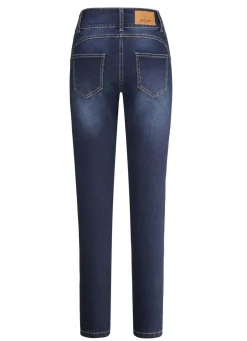 Discount BADER Shaping-Jeans in 4-Pocket-Form DUNKELBLAU