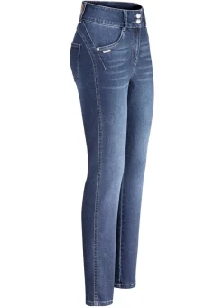 Hot BADER Shaping-Jeans in 4-Pocket-Form JEANSBLAU
