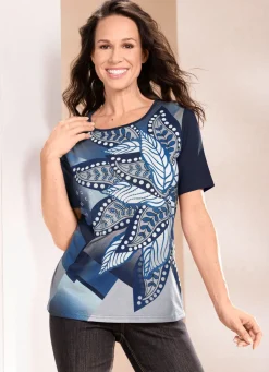 New BADER Shirt in 3 Farben MARINE-JEANSBLAU-BLEU