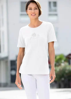 Sale BADER Shirt mit hohem Tragekomfort in 4 Farben WEISS