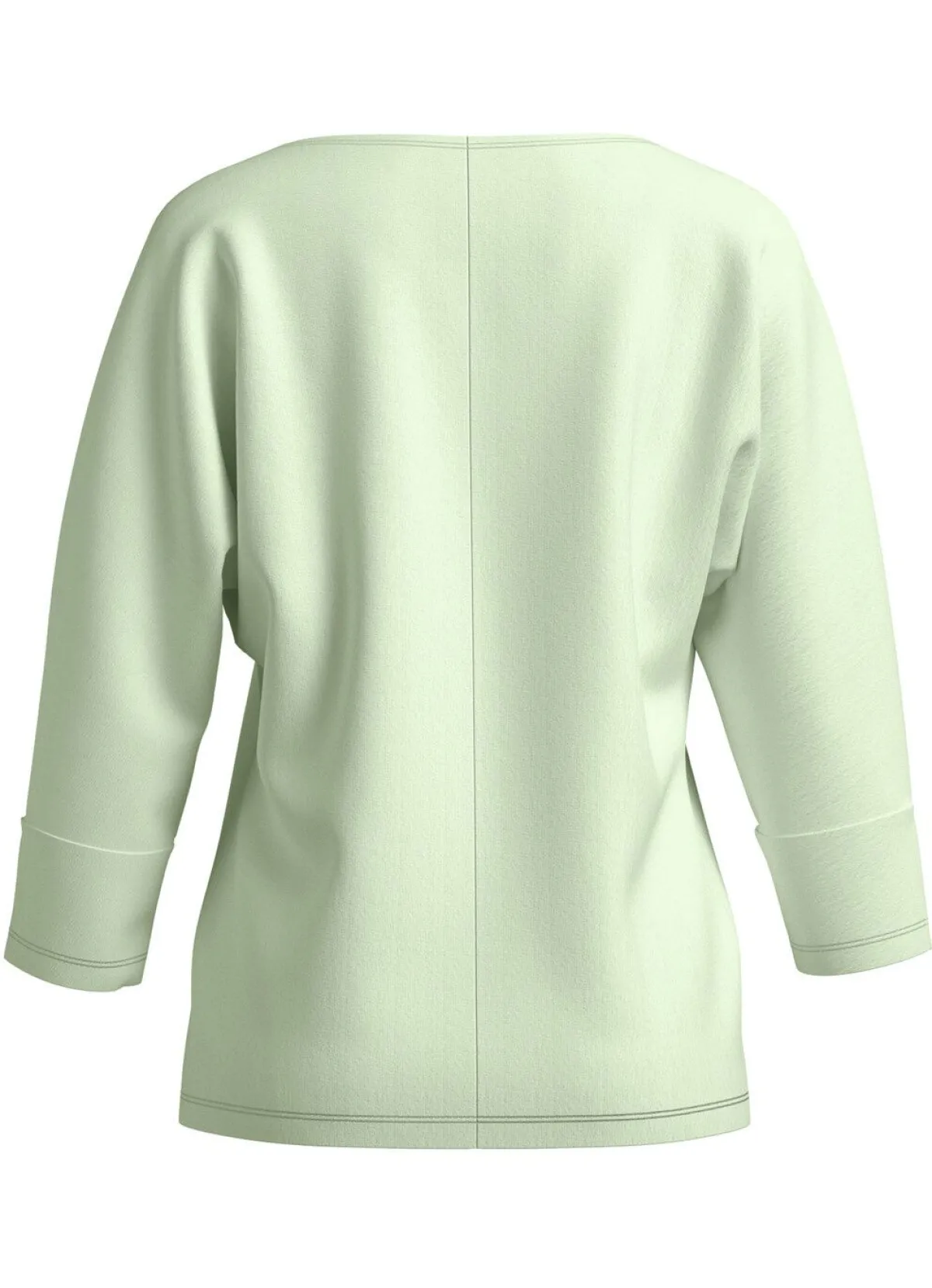 New KLAUS MODELLE MADE IN GERMANY Shirt mit rundem Halsausschnitt PISTAZIE