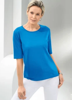 Online BADER Shirt mit rundem Halsausschnitt in 10 Farben ROYALBLAU