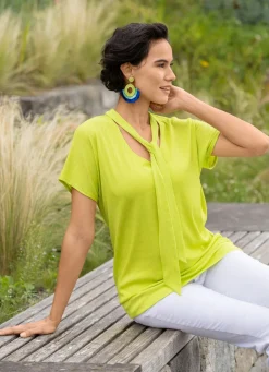 Best laurakent Shirt mit Schluppe LIMONE