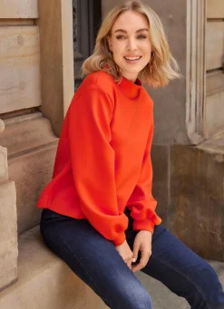 Online B/ANCA Shirt mit Stehkragen ORANGE