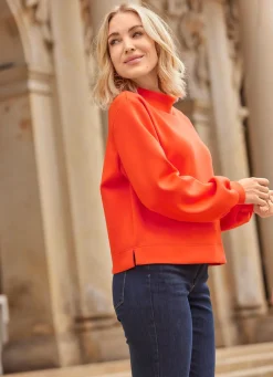Online B/ANCA Shirt mit Stehkragen ORANGE