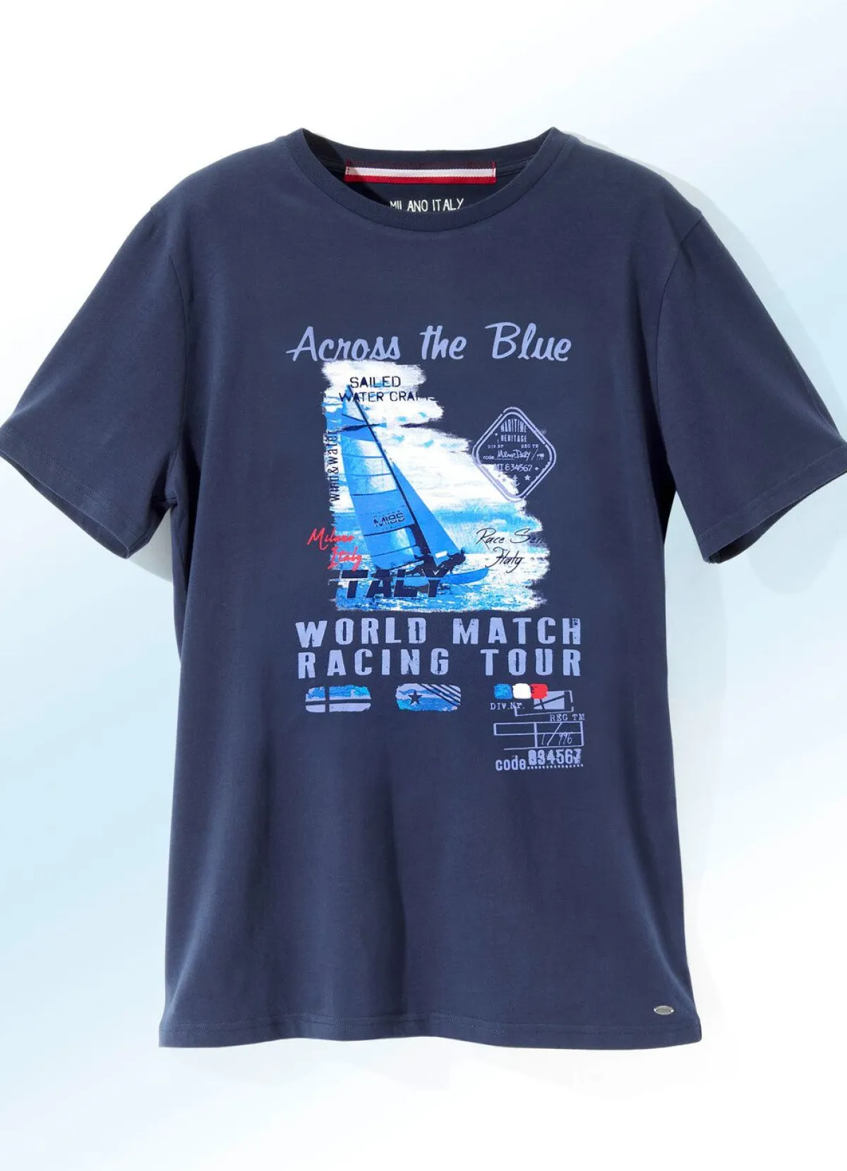 Clearance BADER Shirt von „Milano Italy“ in 4 Farben MARINE