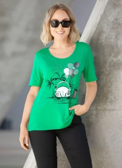Online BADER Shirt mit Flatlock-Naht in 2 Farben