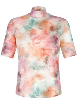 Clearance BADER Shirt mit modischem Stehkragen MULTICOLOR