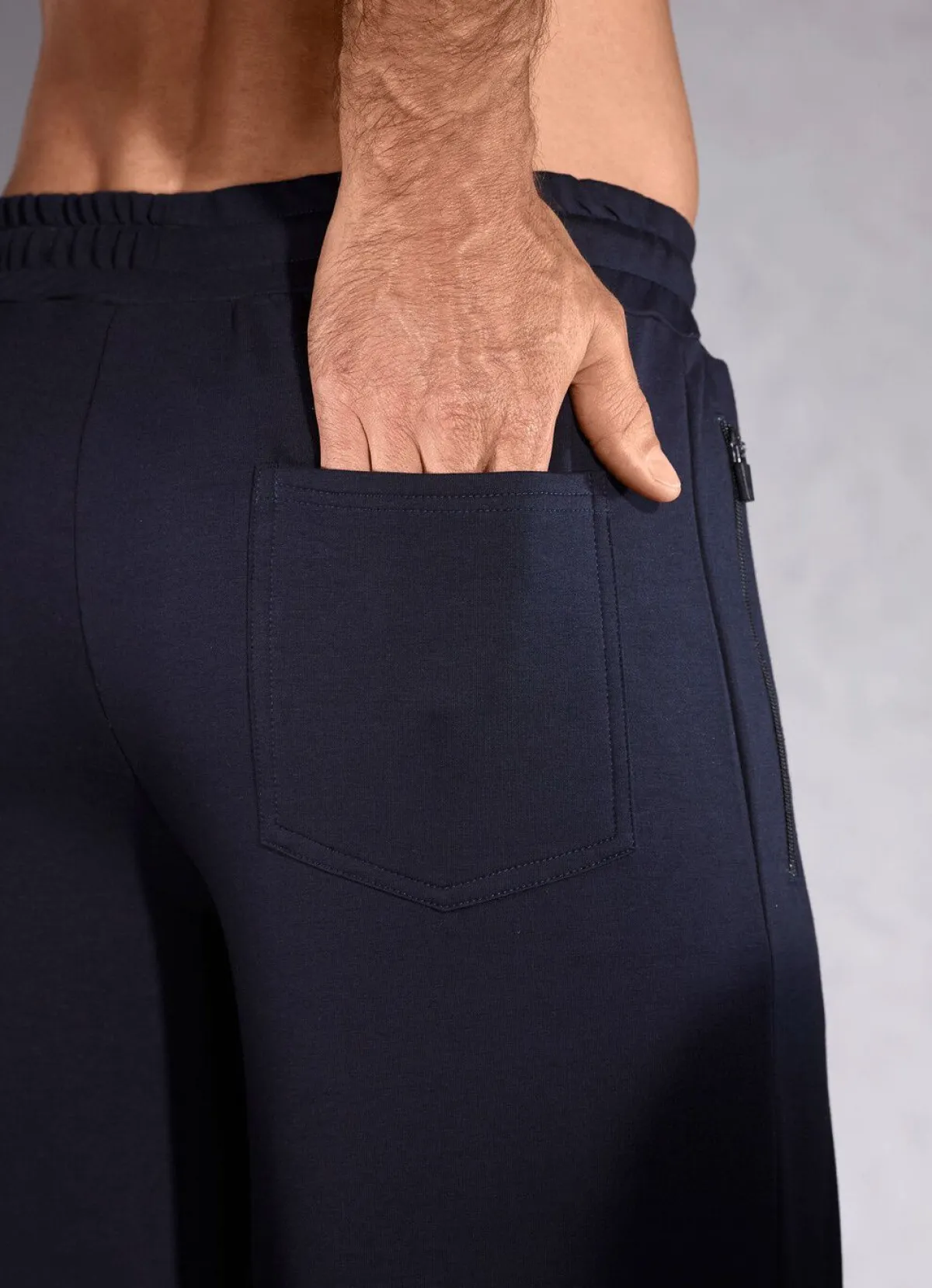 PLANTIER Shorts mit Baumwolle MARINE