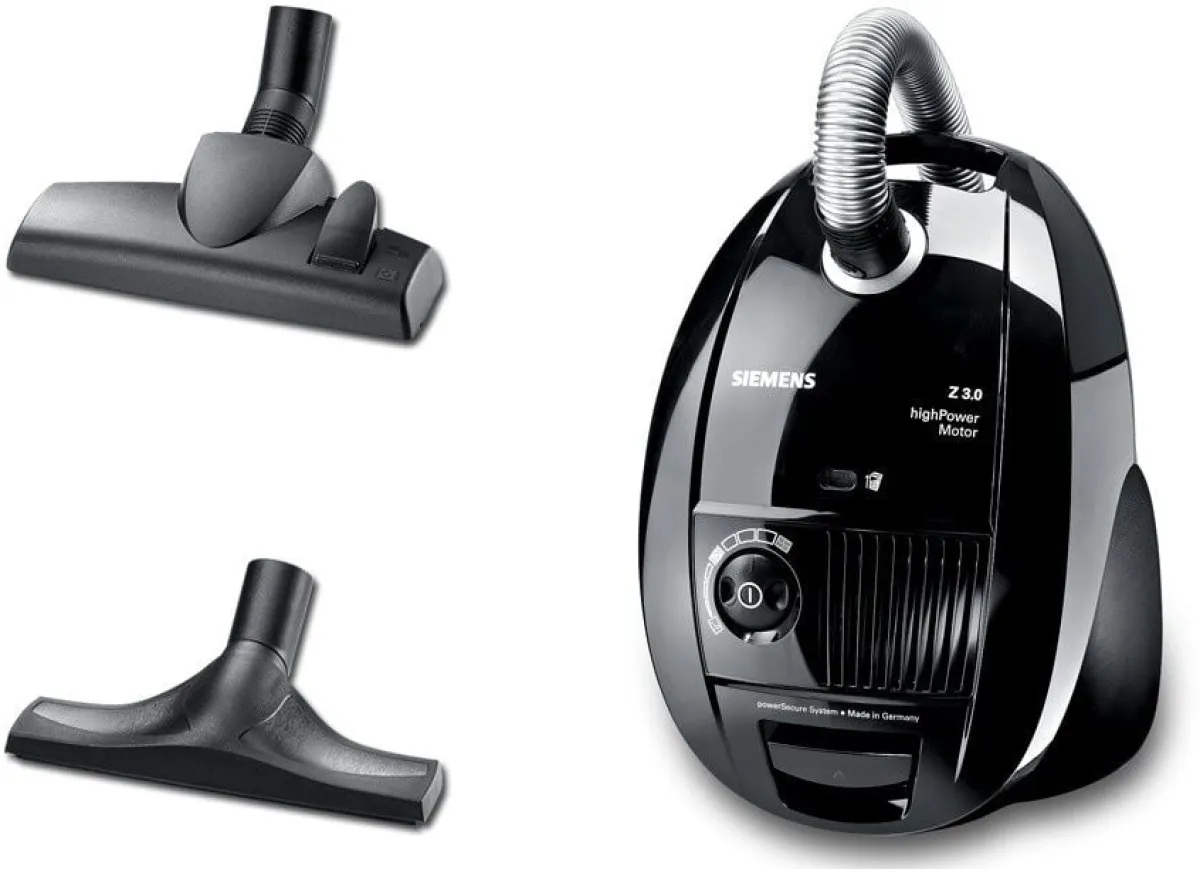 Outlet SIEMENS VSZ3B212 Bodenstaubsauger SCHWARZ