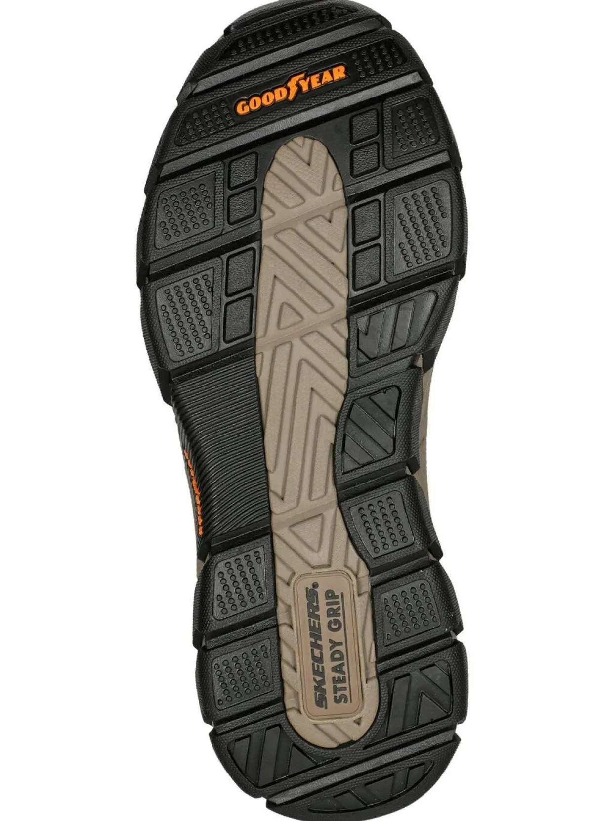 Discount Skechers , bequeme Herren-Slipper, mit geformter Slip-Ins Fersenplatte DUNKELBRAUN
